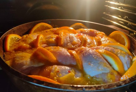 Фото шага рецепта Курица в апельсиновом соусе 191310 шаг 14  