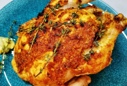 Фото шага рецепта Курица в духовке на Новый год 175401 шаг 14  