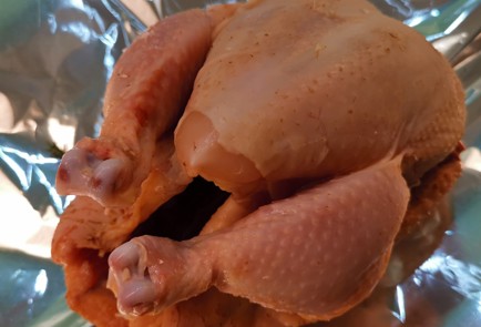 Фото шага рецепта Курица в духовке на Новый год 175401 шаг 9  