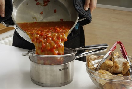 Фото шага рецепта Курица в перечном соусе 24278 шаг 8  