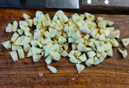 Фото шага рецепта Курица в сливочночесночном соусе с зеленью как шкмерули 175589 шаг 4  