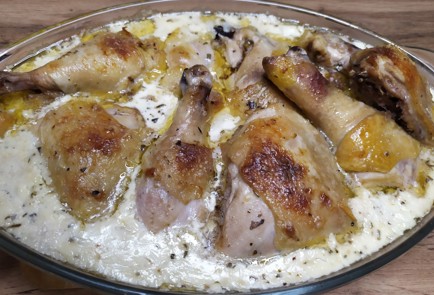 Фото шага рецепта Курица в сливочном соусе 188847 шаг 10