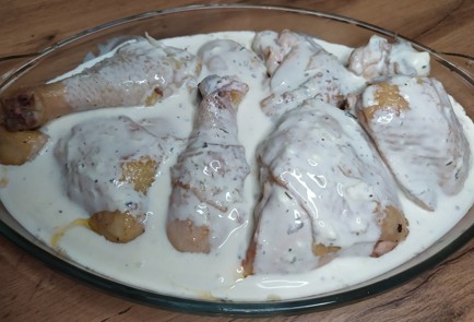 Фото шага рецепта Курица в сливочном соусе 188847 шаг 9