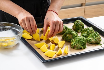 Фото шага рецепта Курица запеченная с песто 29857 шаг 6  