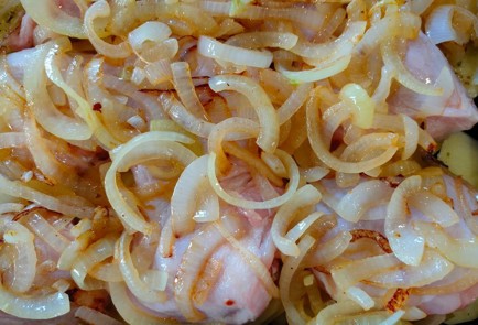 Фото шага рецепта Запеченная курица с ананасом 174628 шаг 9  