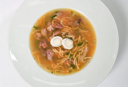 Фото шага рецепта Куриная лапша с потрохами 30371 шаг 5  