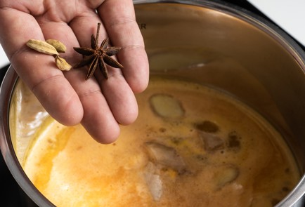 Фото шага рецепта Куриная грудка на пару фаршированная овощами с мандариновым соусом 140341 шаг 9  