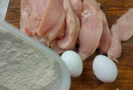 Фото шага рецепта Куриная грудка в кляре 191130 шаг 1  