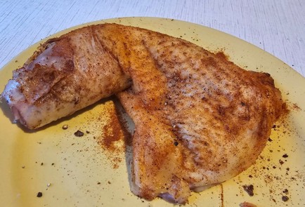 Фото шага рецепта Куриная ножка запеченная в приправе из кайенского перца 175083 шаг 4