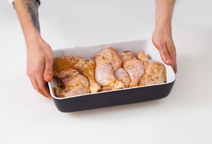 Фото шага рецепта Куриные окорочка в кленовом сиропе 29195 шаг 3  