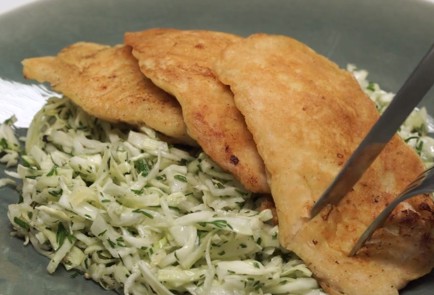 Фото шага рецепта Куриные отбивные в кляре 42751 шаг 4  