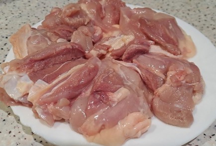 Фото шага рецепта Куриное бедро с булгуром и тыквой 190348 шаг 4  