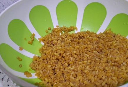 Фото шага рецепта Куриное бедро с булгуром и тыквой 190348 шаг 7  