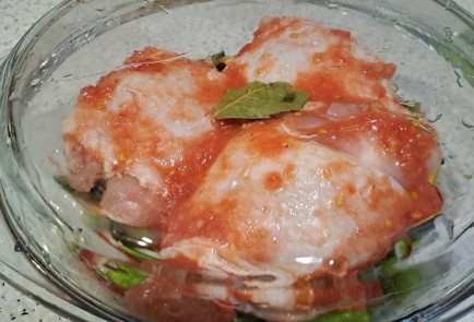 Фото шага рецепта Куриное бедро с овощами в духовке 190402 шаг 10  