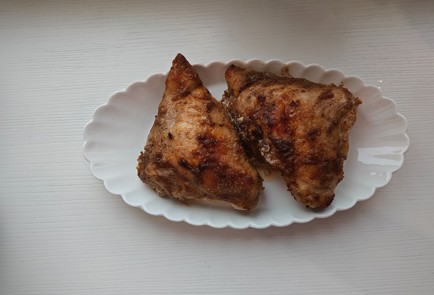 Фото шага рецепта Куриное бедро в духовке 189067 шаг 10  