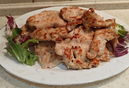 Фото шага рецепта Куриное филе на гриле 191378 шаг 11  