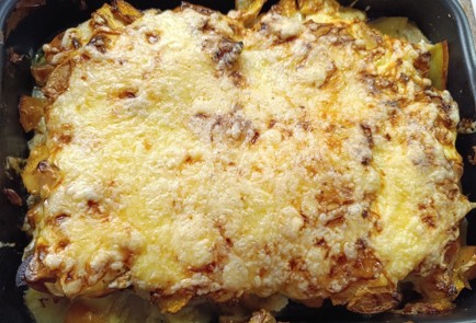 Фото шага рецепта Куриное филе пофранцузски с персиками 190857 шаг 18