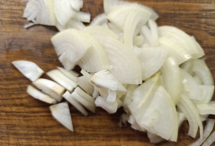 Фото шага рецепта Куриное филе пофранцузски с персиками 190857 шаг 5