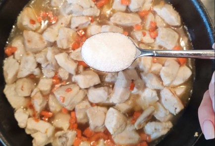 Фото шага рецепта Куриное филе с куркумой 173612 шаг 7  