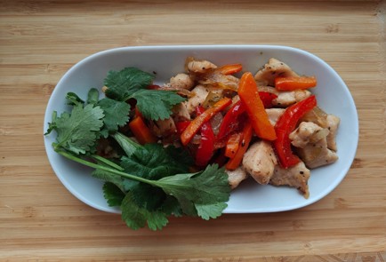 Фото шага рецепта Куриное филе с овощами 188827 шаг 12  