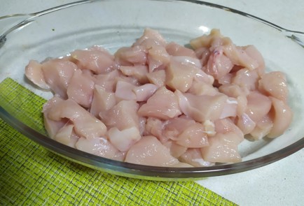 Фото шага рецепта Куриное филе с помидором и кабачком 189787 шаг 1  