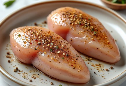 Фото шага рецепта Куриное филе в аэрогриле 190571 шаг 1  