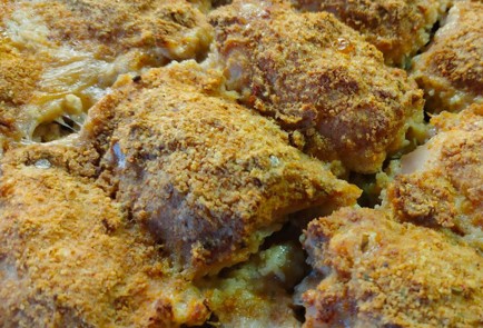 Фото шага рецепта Куриные бедра запеченные в панировке 191140 шаг 16  