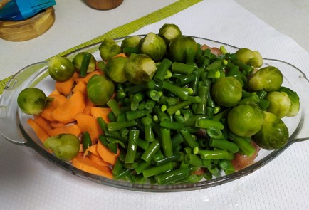 Фото шага рецепта Куриные голени в рукаве с овощами 190004 шаг 7  