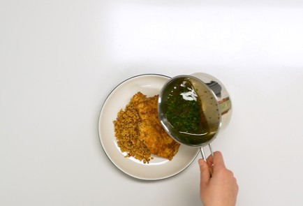 Фото шага рецепта Куриные грудки в духовке 140538 шаг 9  