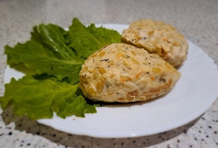 Фото шага рецепта Куриные котлеты в духовке с булгуром 189515 шаг 11  