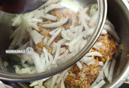 Фото шага рецепта Котлеты из куриного фарша с овощами 190948 шаг 22