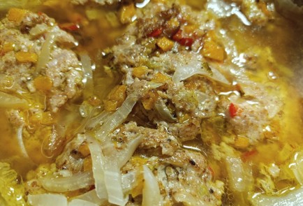 Фото шага рецепта Котлеты из куриного фарша с овощами 190948 шаг 23