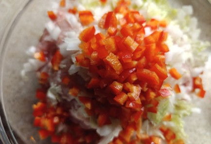 Фото шага рецепта Котлеты из куриного фарша с овощами 190948 шаг 8