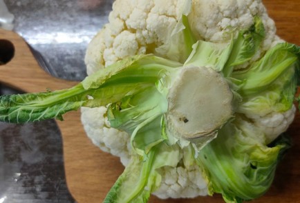 Фото шага рецепта Куриные котлеты с сыром специями и гарниром из цветной капусты 175479 шаг 10