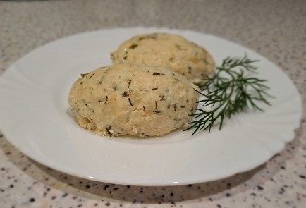 Фото шага рецепта Куриные котлеты с укропом и зеленым луком в духовке 189509 шаг 11  