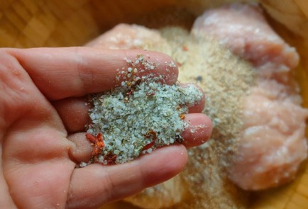 Фото шага рецепта Куриные котлеты с яйцом и сыром 191354 шаг 4