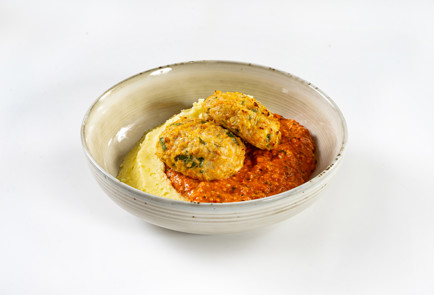 Фото шага рецепта Куриные котлеты в духовке с перечным соусом 191373 шаг 10  