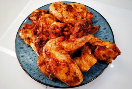 Фото шага рецепта Куриные крылышки карри в духовке 176192 шаг 10  