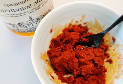 Фото шага рецепта Куриные крылышки карри в духовке 176192 шаг 3  