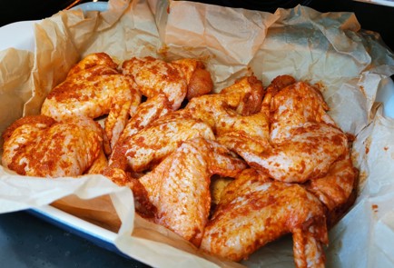 Фото шага рецепта Куриные крылышки карри в духовке 176192 шаг 8  