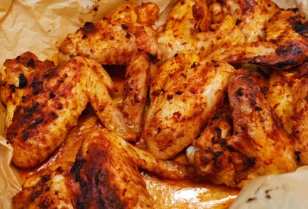 Фото шага рецепта Куриные крылышки карри в духовке 176192 шаг 9  