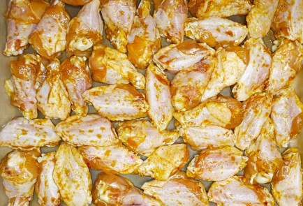 Фото шага рецепта Куриные крылышки в остром цитрусовом соусе 187650 шаг 7  