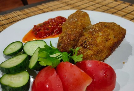 Фото шага рецепта Куриные купаты с луком 174277 шаг 16  