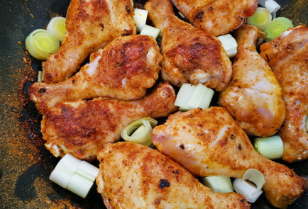 Фото шага рецепта Куриные ножки повосточному 151979 шаг 10