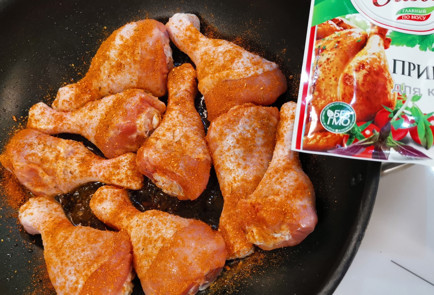 Фото шага рецепта Куриные ножки повосточному 151979 шаг 5