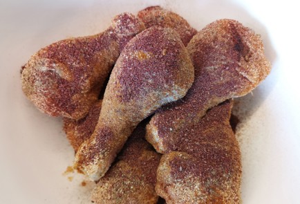 Фото шага рецепта Куриные ножки в духовке 176220 шаг 6