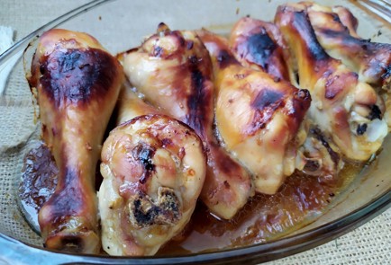 Фото шага рецепта Куриные ножки в соевомедовом маринаде 188024 шаг 8  