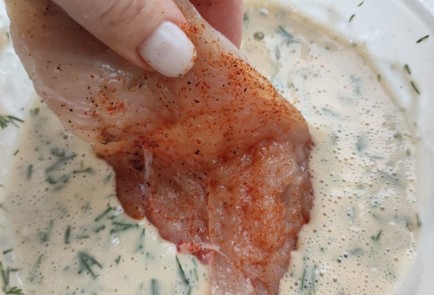 Фото шага рецепта Куриные отбивные в яичном кляре с укропом 173367 шаг 8  