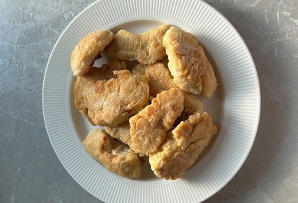 Фото шага рецепта Куриные стрипсы 189799 шаг 10  