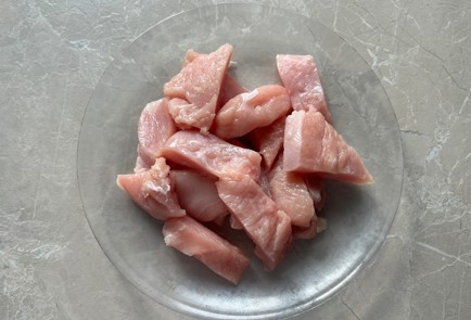 Фото шага рецепта Куриные стрипсы 189799 шаг 6  